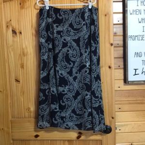 Gently used midi skirt